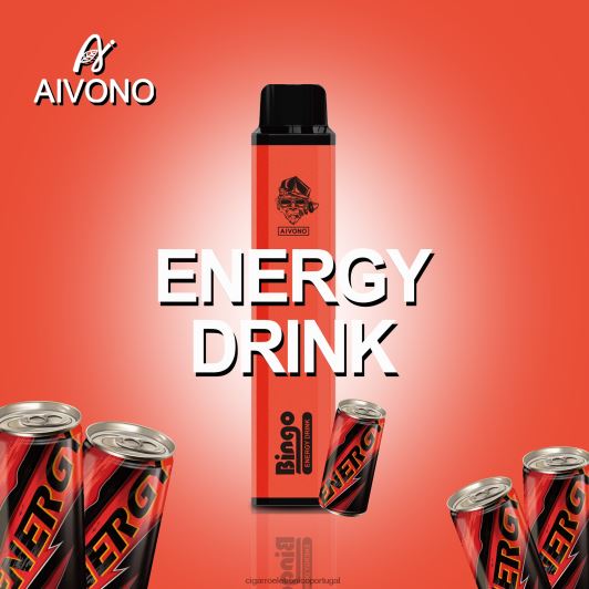 Loja Cigarro Eletronico Portugal - Aivono AIM BINGO 4000 bebida energética FR2FJJ141