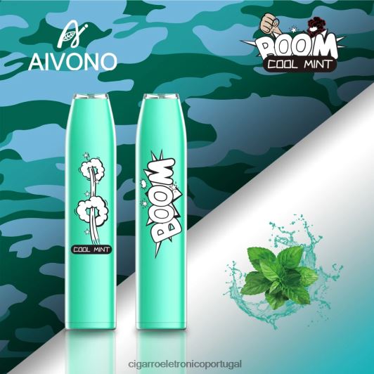 Cigarro Eletrônico - Aivono AIM BOOM 600 menta fresca FR2FJJ357