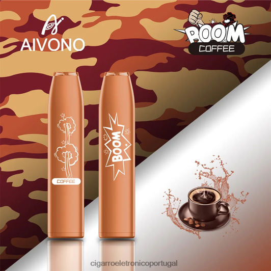 Cigarro Eletrónico Comprar Online - Aivono AIM BOOM 600 café FR2FJJ356