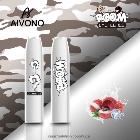 Cigarro Eletrónico Preço Portugal - Aivono AIM BOOM 600 gelo de lichia FR2FJJ365