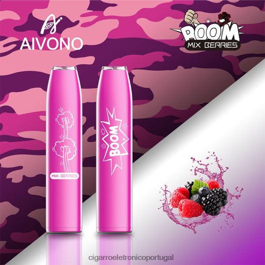 Loja Cigarro Eletronico Portugal - Aivono AIM BOOM 600 frutas misturadas FR2FJJ361