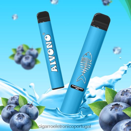 Cigarro Eletrónico Comprar Online - Aivono AIM FISHBONE 600 gelo de mirtilo FR2FJJ279