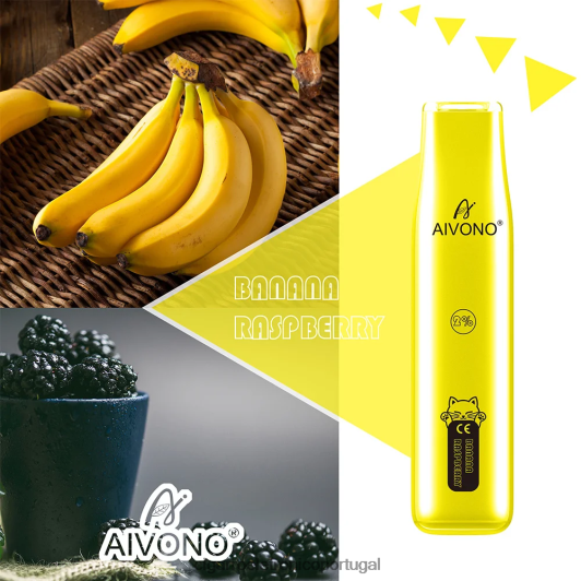 Cigarro Eletrónico Comprar Online - Aivono AIM CAT 400 banana framboesa FR2FJJ334