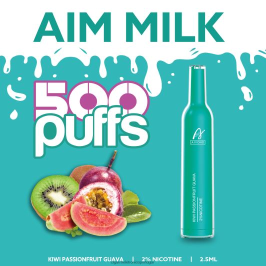 Loja De Cigarro Eletronico Portugal - Aivono AIM MILK 500 kiwi maracujá goiaba FR2FJJ272