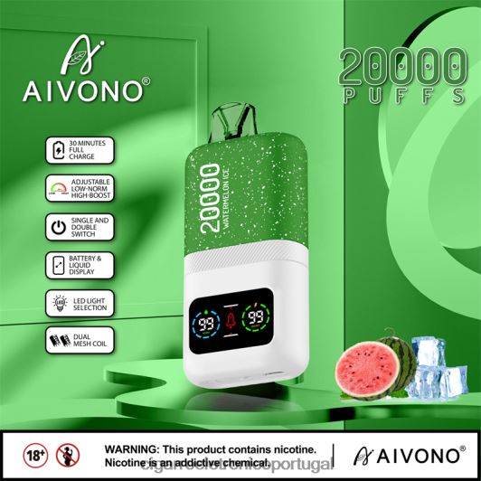 Loja Cigarro Eletronico Portugal - Aivono AIM magic 20.000 gelo de melancia FR2FJJ75