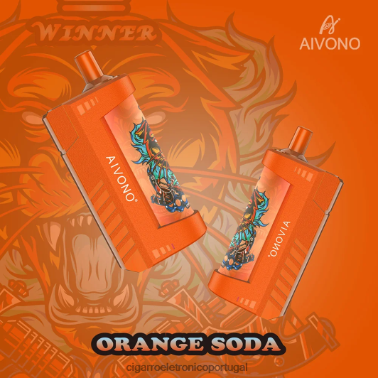 Importação Cigarro Eletrónico Portugal - Aivono AIM WINNER 5.000 refrigerante de laranja FR2FJJ128