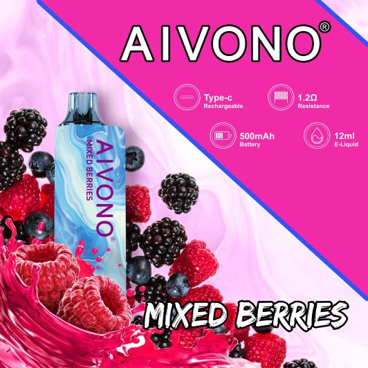 Atacado Vaporizador - Aivono AIM GUN 7.000 frutas misturadas FR2FJJ111