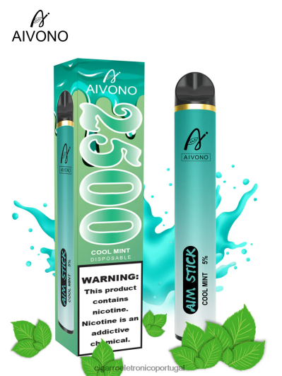 Cigarro Eletrônico - Aivono AIM STICK 2500 menta fresca FR2FJJ159