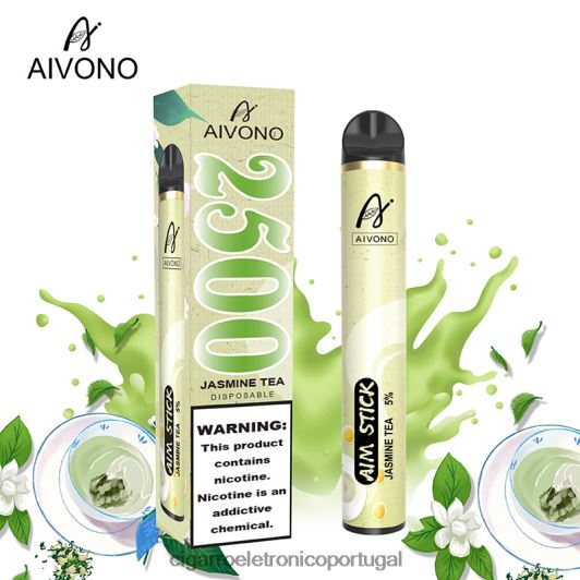 Cigarro Eletrónico Portugal - Aivono AIM STICK 2500 chá de jasmim FR2FJJ157
