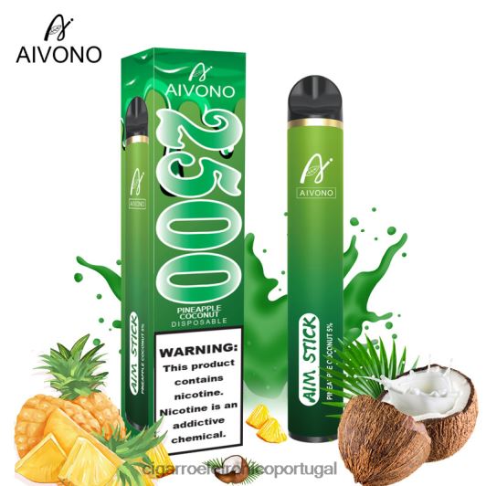 Cigarro Eletronico Atacado - Aivono AIM STICK 2500 coco abacaxi FR2FJJ153