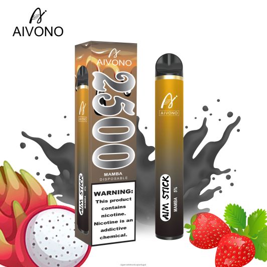 Importação Cigarro Eletrónico Portugal - Aivono AIM STICK 2500 mamba FR2FJJ150