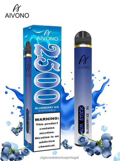 Loja Cigarro Eletronico Portugal - Aivono AIM STICK 2500 gelo de mirtilo FR2FJJ152