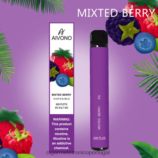 Atacado Vaporizador - Aivono AIM PLUS 800 baga mista FR2FJJ188
