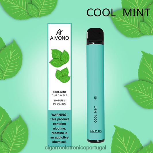 Atacado Vaporizador - Aivono AIM PLUS 800 menta fresca FR2FJJ177