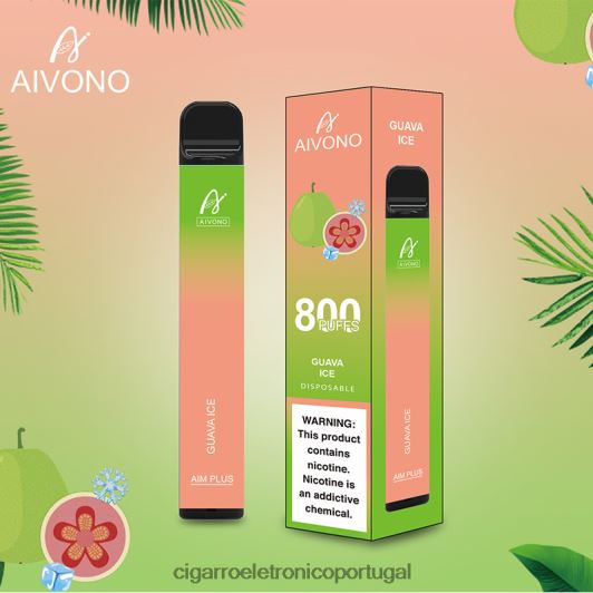 Cigarro Eletrónico Comprar Online - Aivono AIM PLUS 800 gelo de goiaba FR2FJJ180