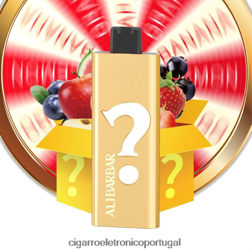 Cigarro Eletrônico - Alibarbar Pandora 7000 vapores descartáveis roleta de sabores 4H6N0255