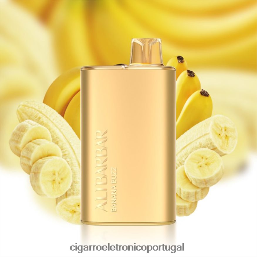 Atacado Vaporizador - Alibarbar Rich 8.000 vapores descartáveis zumbido de banana 4H6N022