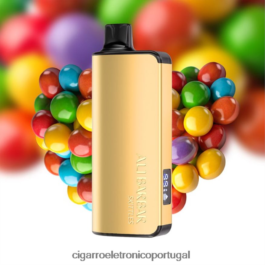 Blu Cigarro Eletrónico Portugal - Alibarbar Ingot 20.000 vapores descartáveis doce arco-íris 4H6N0241