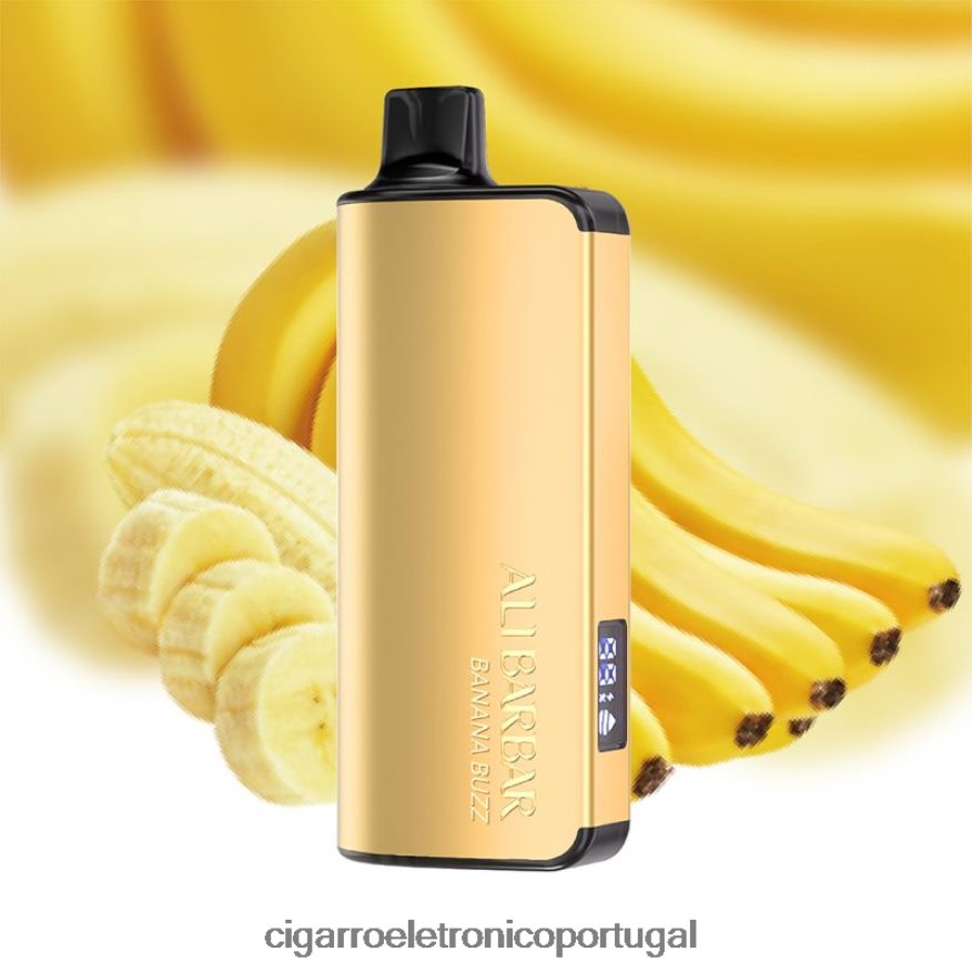 Cigarro Eletronico Atacado - Alibarbar Ingot 20.000 vapores descartáveis zumbido de banana 4H6N0246