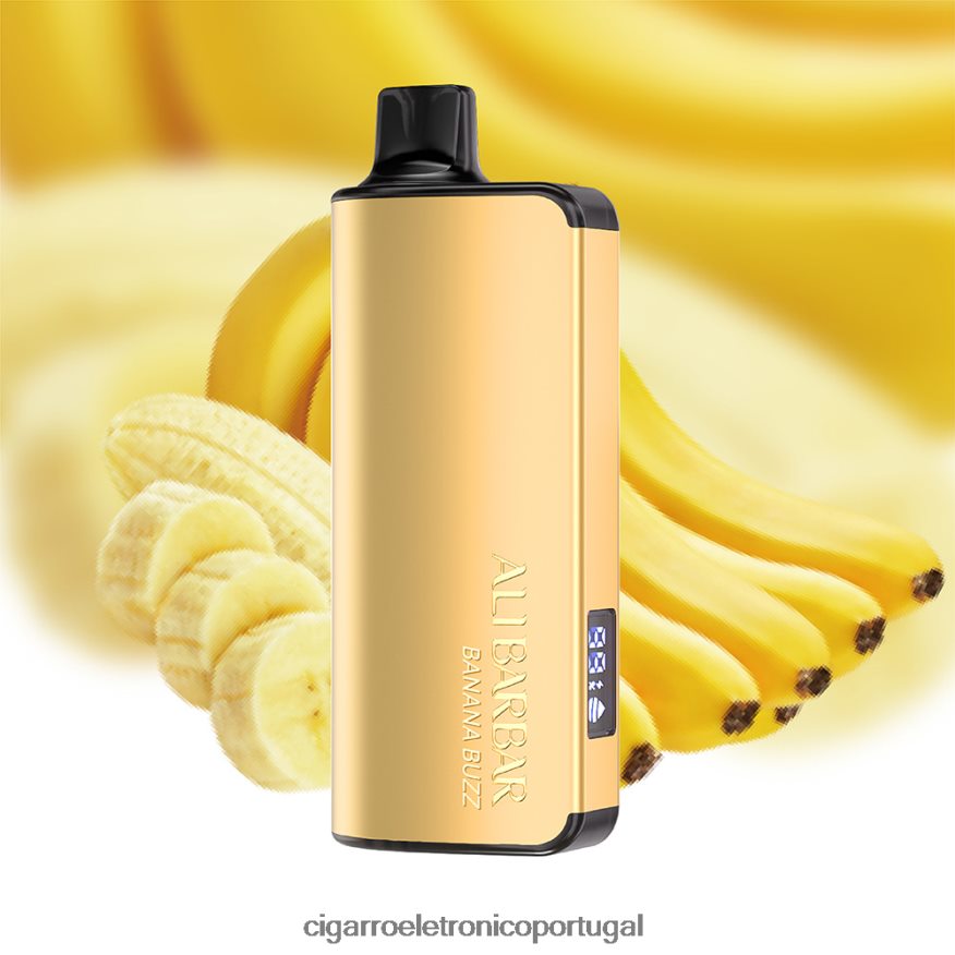 Liquido Cigarro Eletronico Portugal - Alibarbar Ingot 9000 vapores descartáveis zumbido de banana 4H6N0227