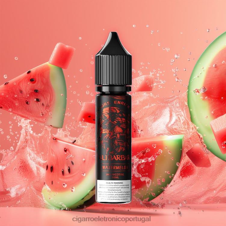Cigarro Eletrônico Vape - F4TL017 Alibarbar doca de ônix para narguilé melancia