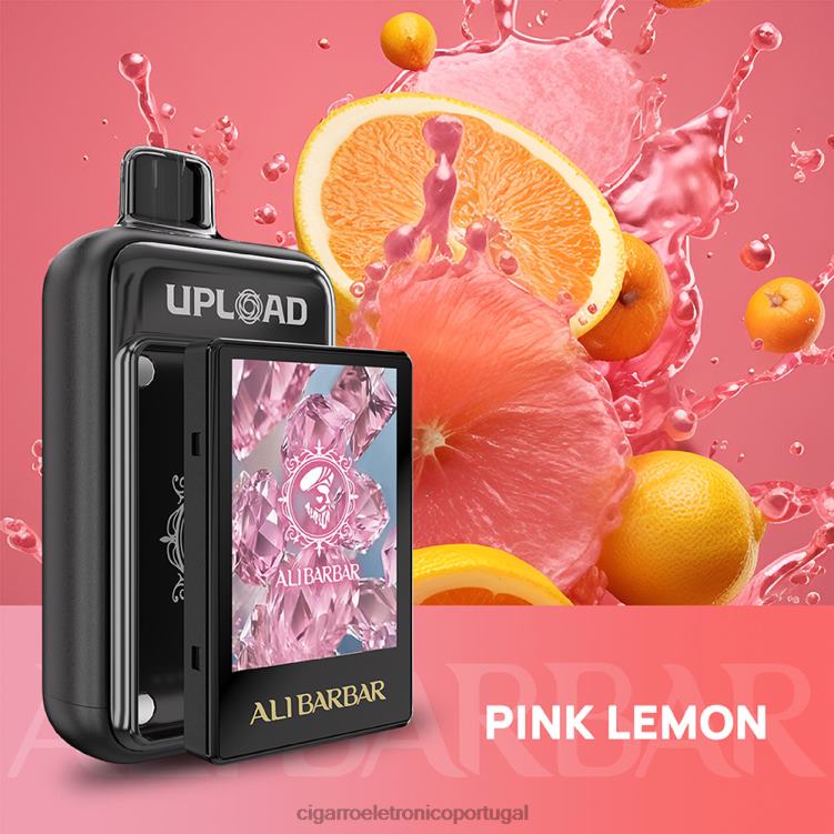 Cigarro Eletrónico Portugal - F4TL025 Alibarbar carregar limão rosa