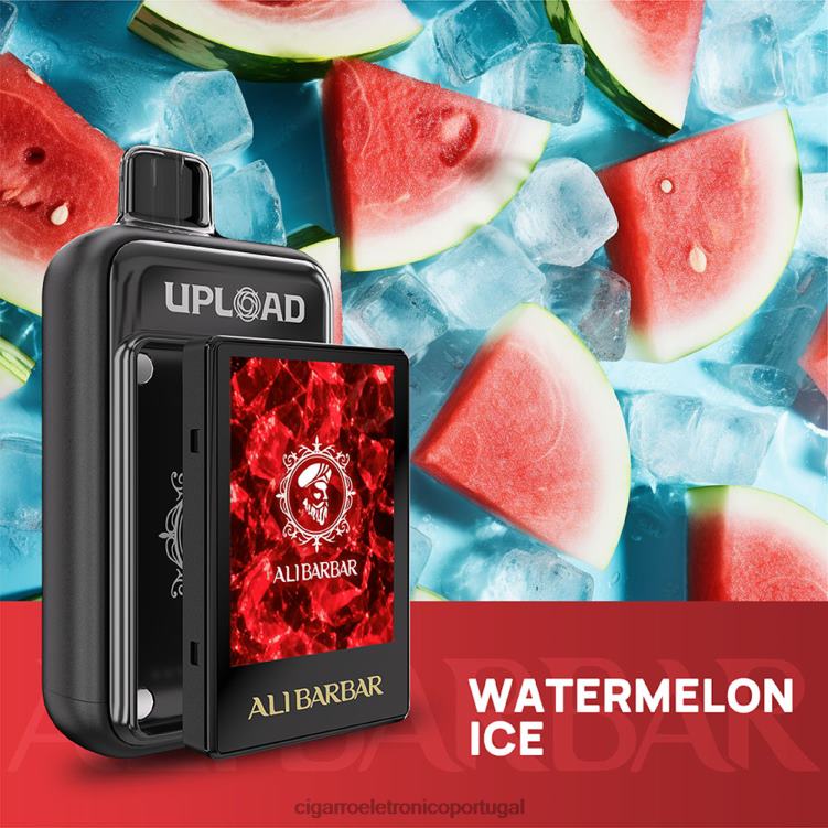 Cigarro Eletrônico Vape - F4TL028 Alibarbar carregar gelo de melancia