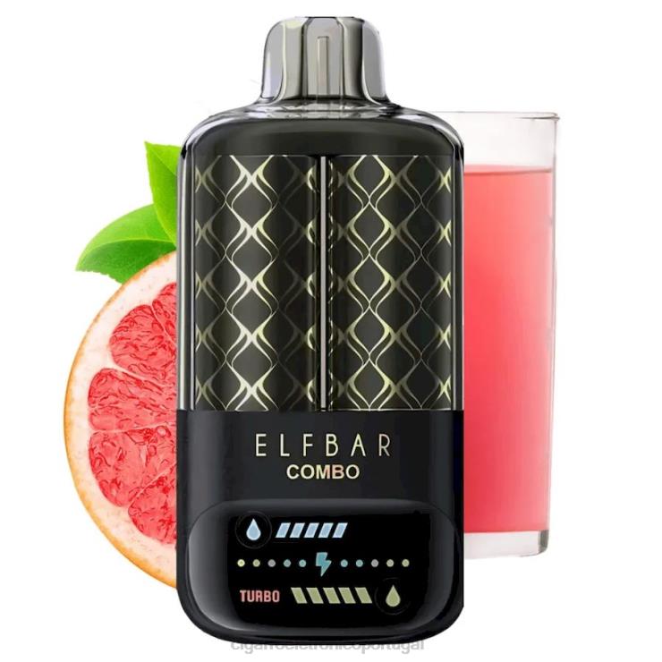 Cigarro Eletrônico Descartável Atacado - limonada rosa e toranja Elf Bar Combo 25.000 R880811