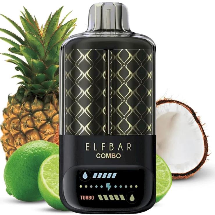 Cigarro Eletrônico - limão e abacaxi Elf Bar Combo 25.000 R88085