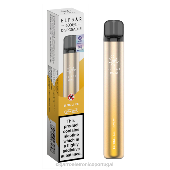 atacado vaporizador RB64282 gelo elfbull ELFBAR 600V2 20mg