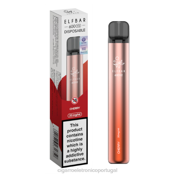 blu cigarro eletrónico portugal RB64279 cereja ELFBAR 600V2 20mg