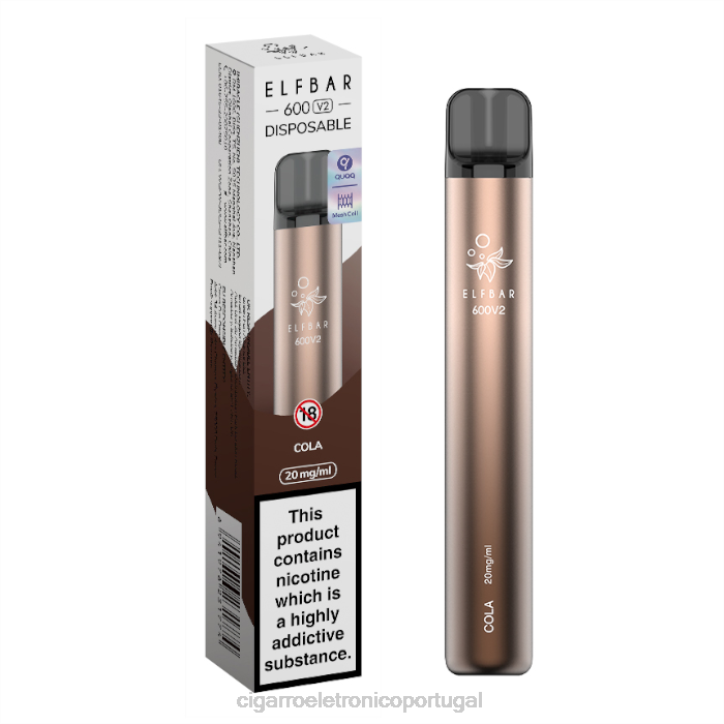 vaporizador de ervas atacado RB64281 Cola ELFBAR 600V2 20mg