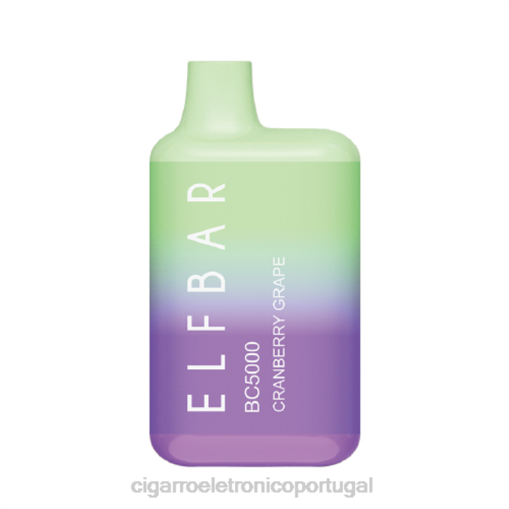 importação cigarro eletrónico portugal RB64300 uva amora ELFBAR BC5000