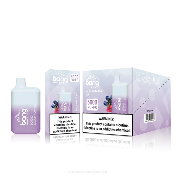 Cigarro Eletrónico Portugal - Bang Box bc5000 descartável 8T6087