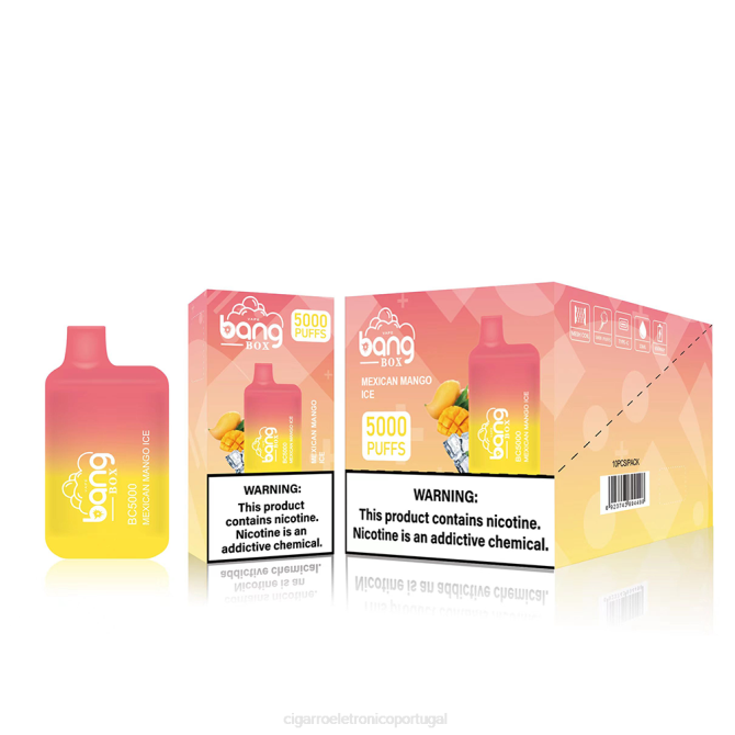 Cigarro Eletrónico Portugal - Bang Box bc5000 descartável 8T6087