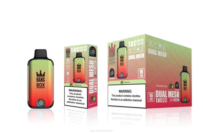 Loja De Cigarro Eletronico Portugal - Bang Box 18.000 baforadas kiwi morango 8T6092