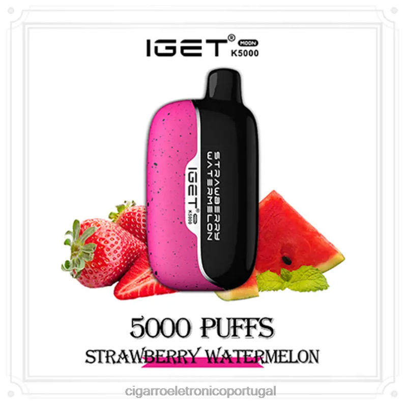Blu Cigarro Eletrónico Portugal - IGET Moon k5000 melancia morango 280PF9