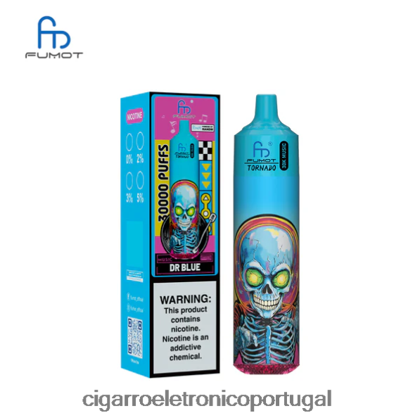 Atacado Vaporizador - Fumot Tornado 30k música dr. azul TX2F6B12