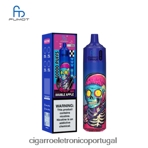 Cigarro Eletrônico Descartável Atacado - Fumot Tornado 30k música maçã dupla TX2F6B11