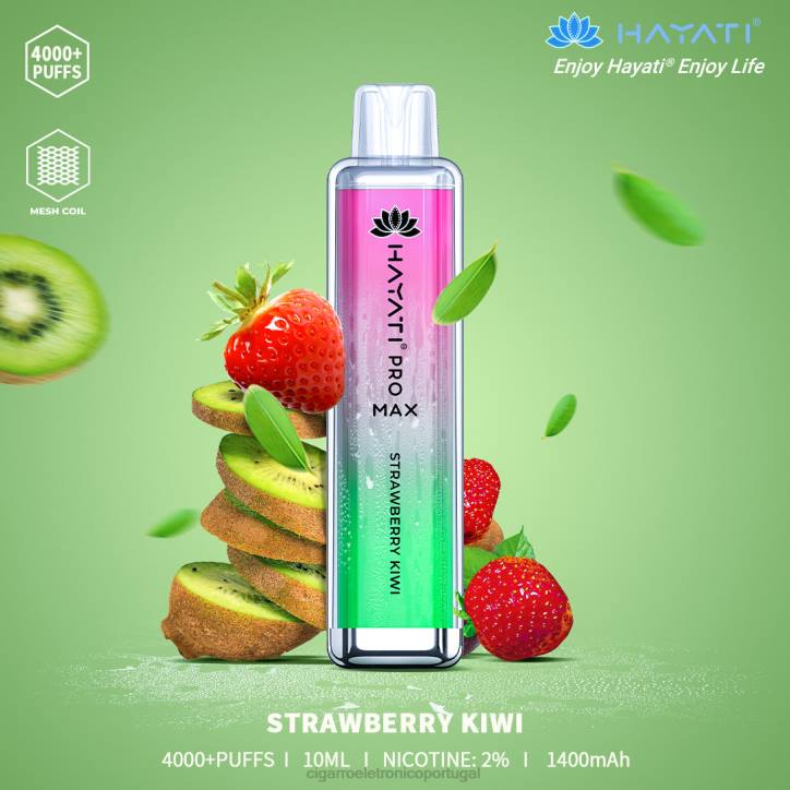 cigarro eletrônico vape RB64188 kiwi morango Hayati Pro Max 4000