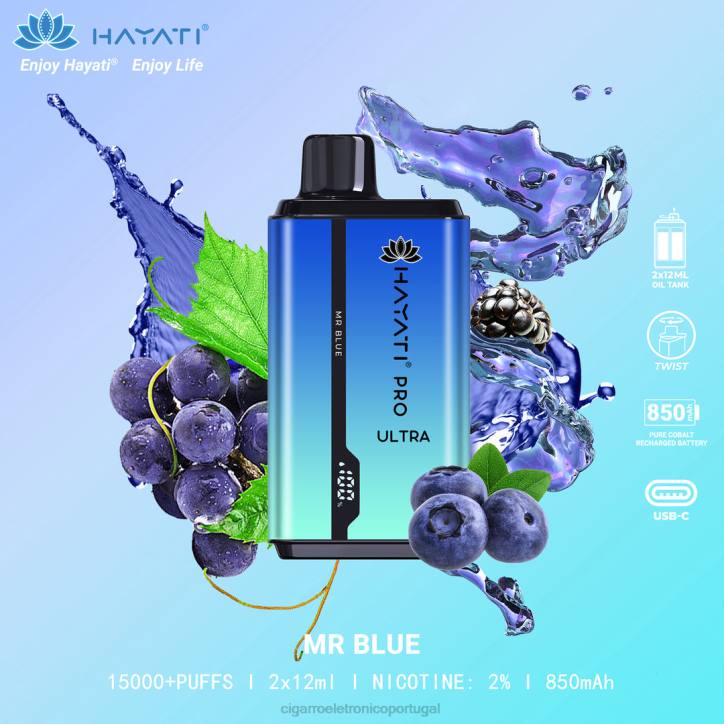 atacado vaporizador RB64212 senhor azul Hayati Pro Ultra