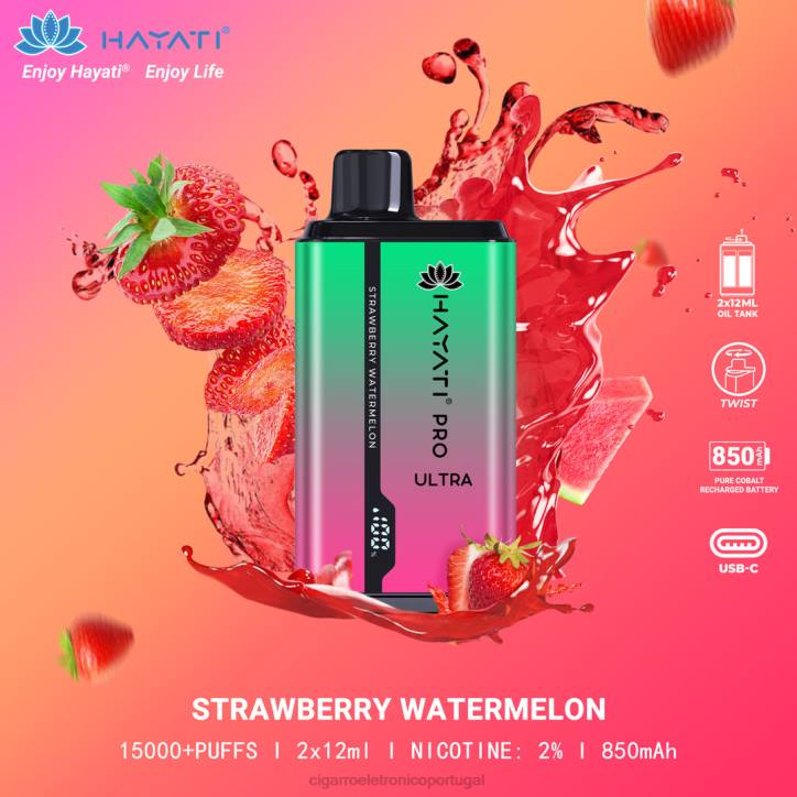 cigarro eletrónico comprar online RB64216 melancia morango Hayati Pro Ultra