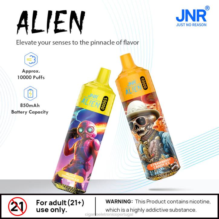 atacado vaporizador RB64642 maçã dupla JNR ALIEN