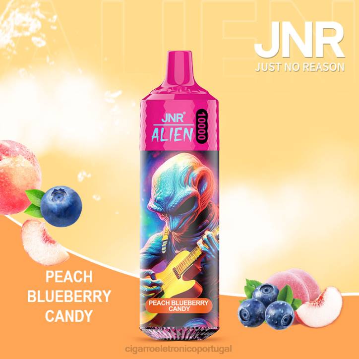 cigarro eletrónico comprar online RB64656 doce de pêssego e mirtilo JNR ALIEN