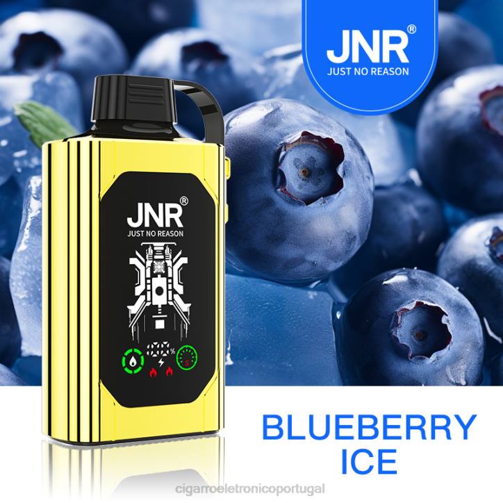 cigarro eletrônico RB64617 gelo de mirtilo JNR SHISHA BOX
