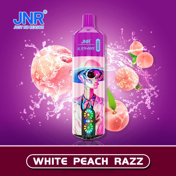 atacado vaporizador RB64562 razz de pêssego branco JNR ALIEN MAX