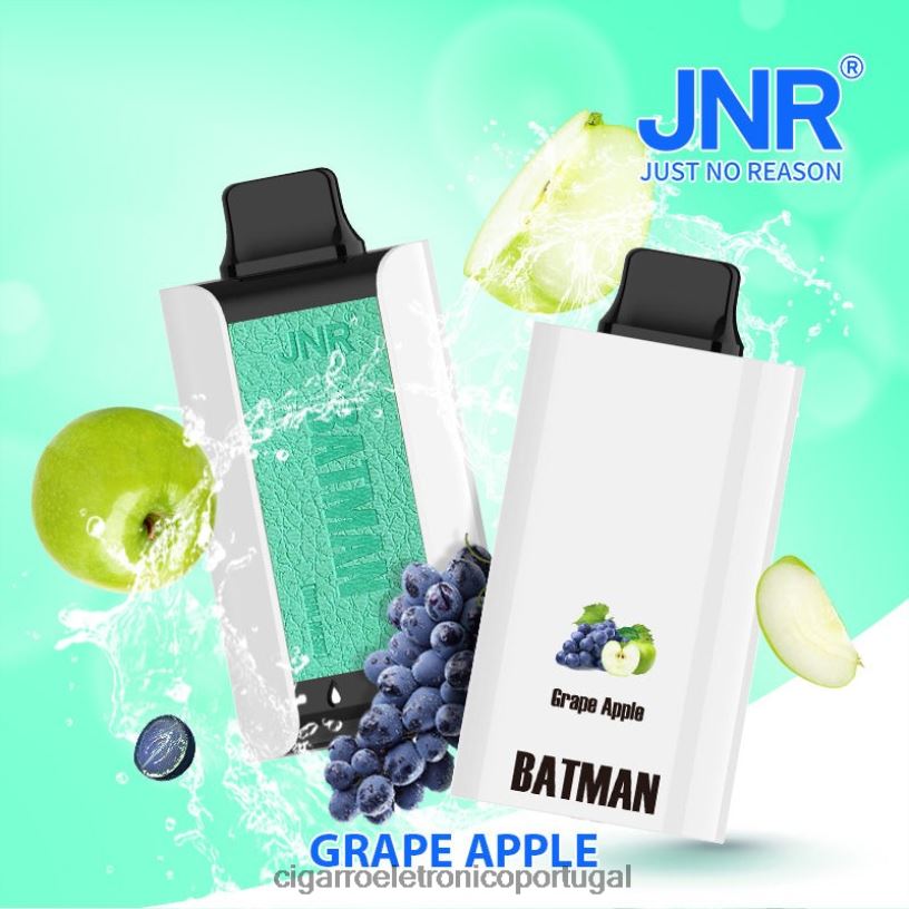 Cigarro Eletrónico Preço Portugal - JNR BATMAN 11.000 maçã uva FBHTBP2