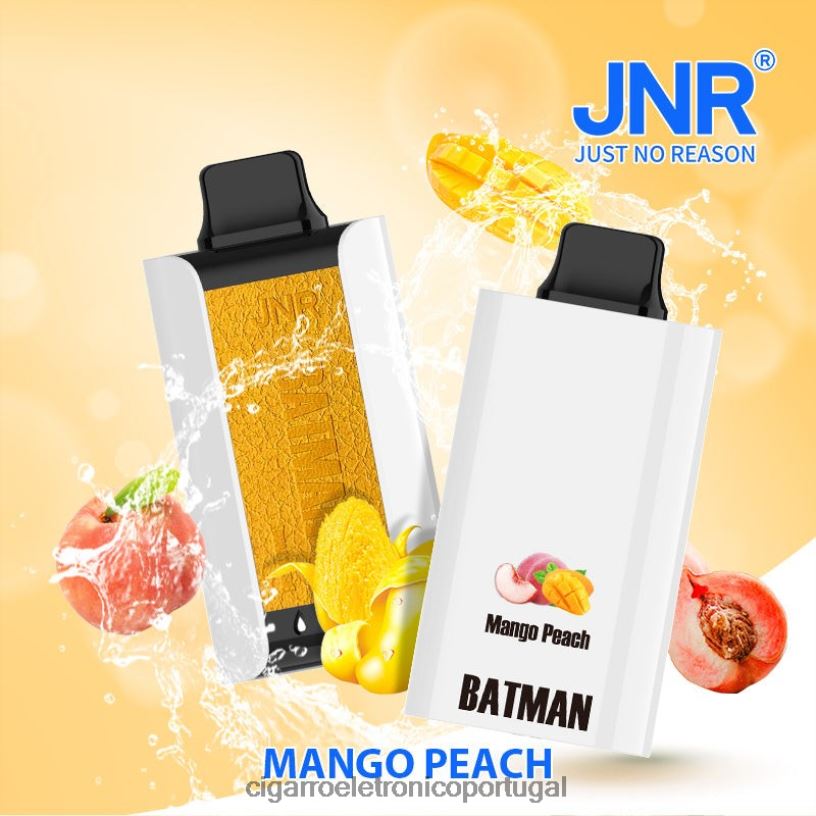 Cigarro Eletrônico Vape - JNR BATMAN 11.000 manga pêssego FBHTBP6