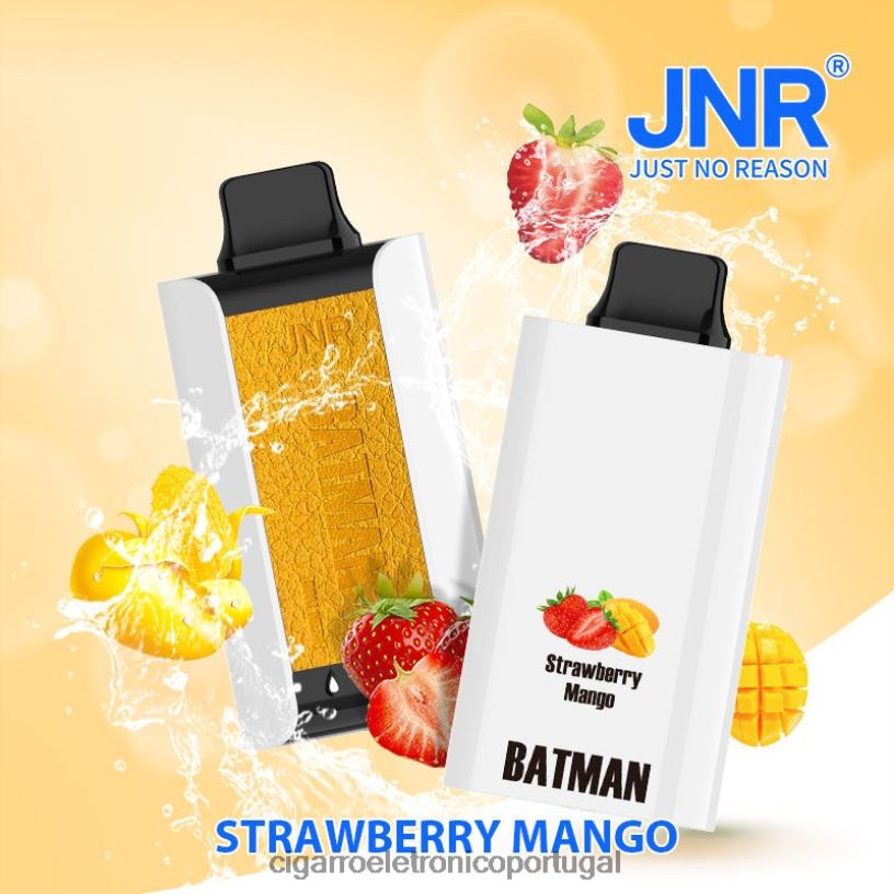 Cigarro Eletronico Atacado - JNR BATMAN 11.000 manga morango FBHTBP10