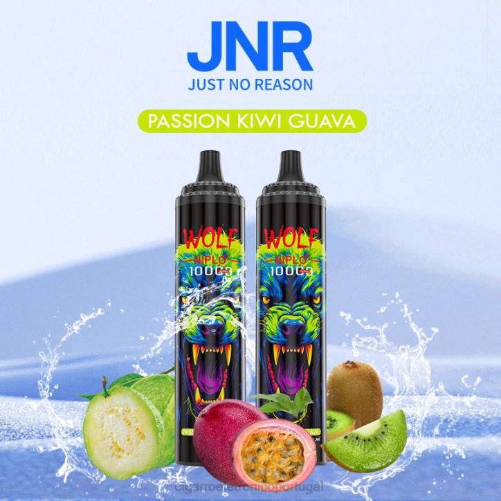 cigarro eletrônico RB64767 paixão kiwi goiaba JNR WOLF NIPLO